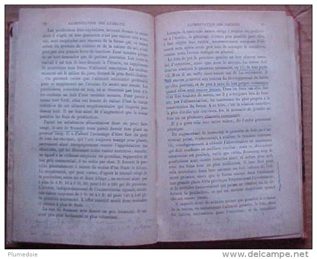 EO 1887 , ANDRE SANSON : ALIMENTATION RAISONNEE DES ANIMAUX , LA MARECHALERIE ( 1882 ) Reliés En Un Volume - Animaux