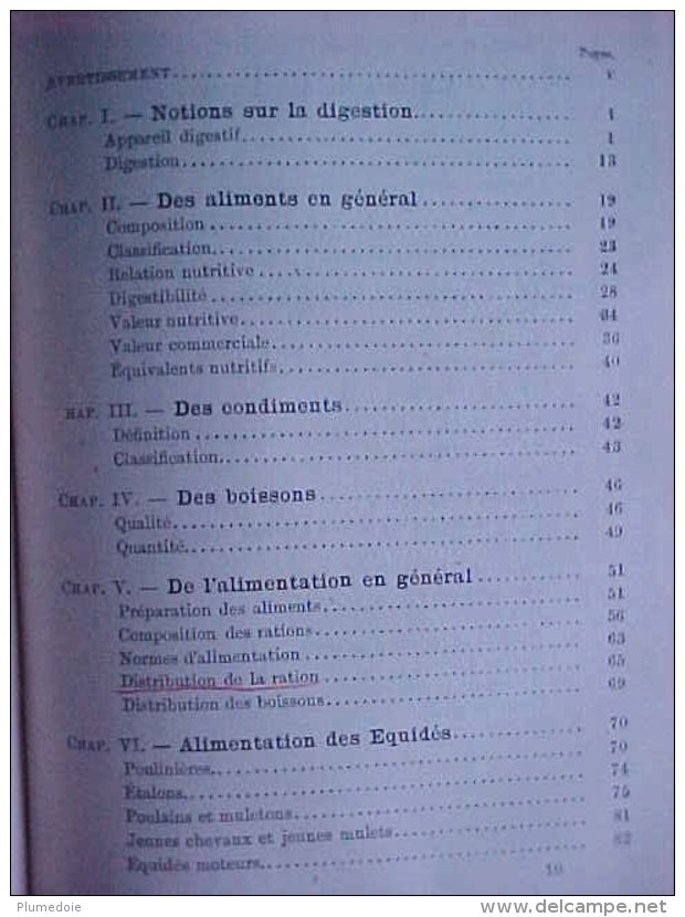 EO 1887 , ANDRE SANSON : ALIMENTATION RAISONNEE DES ANIMAUX , LA MARECHALERIE ( 1882 ) reliés en un volume