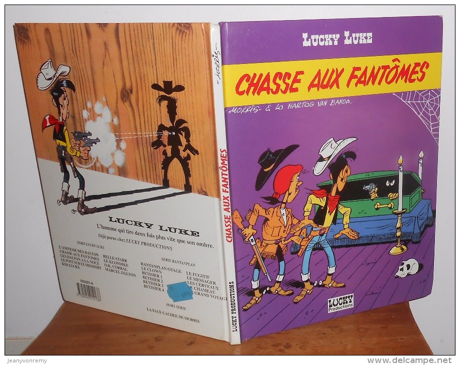 Lucky Luke. N° 61. Chasse Aux Fantômes. 1992. Lucky Productions. - Lucky Luke