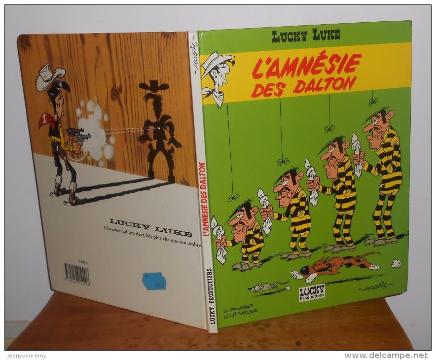 Lucky Luke. L'amnésie Des Dalton. 1991. Lucky Productions. - Lucky Luke