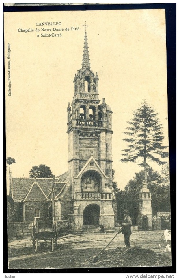 Cpa Du 22 Lanvellec  Chapelle De Notre Dame De Pitié à Saint Carré  JIP11 - Lanvellec