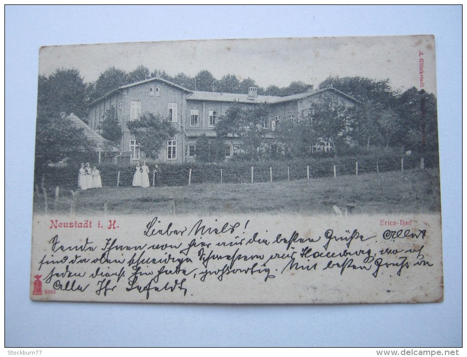 NEUSTADT   ,schöne Karte Um 1903 - Neustadt (Holstein)