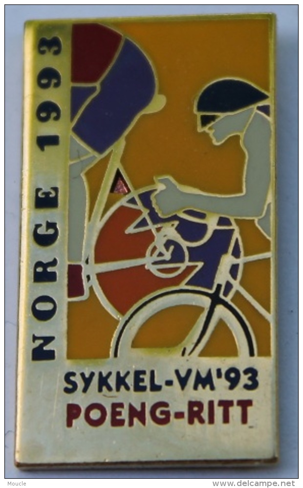 CYCLISME - CYCLISTE - VELO -  COURSE - NORGE 17-29 AUG SYKKEL VM ´93 - CHAMPIONNAT DU MONDE -          (VELO) - Ciclismo