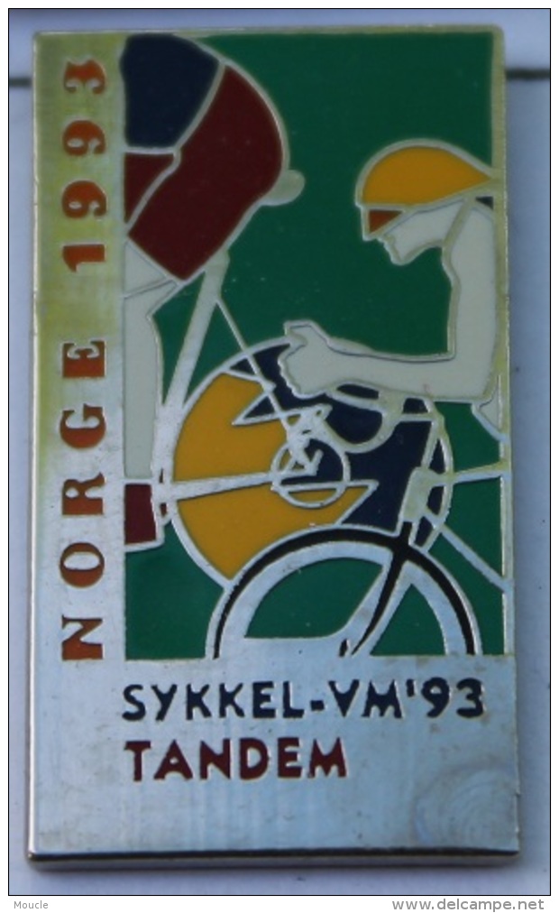 CYCLISME - CYCLISTE - VELO -  COURSE - NORGE 17-29 AUG SYKKEL VM ´93 - CHAMPIONNAT DU MONDE -          (VELO) - Ciclismo