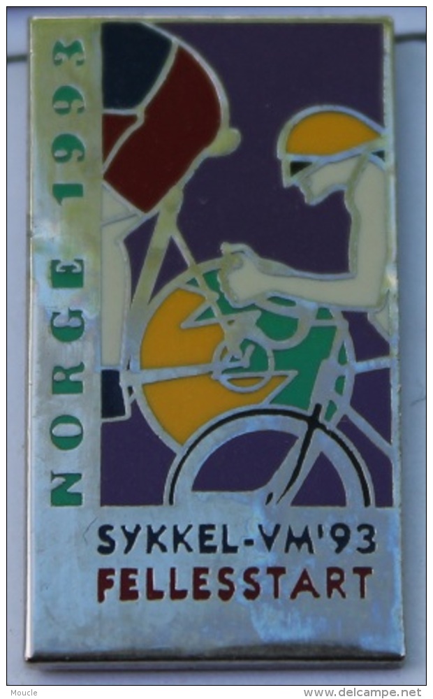 CYCLISME - CYCLISTE - VELO -  COURSE - NORGE 17-29 AUG SYKKEL VM ´93 - CHAMPIONNAT DU MONDE -          (VELO) - Radsport