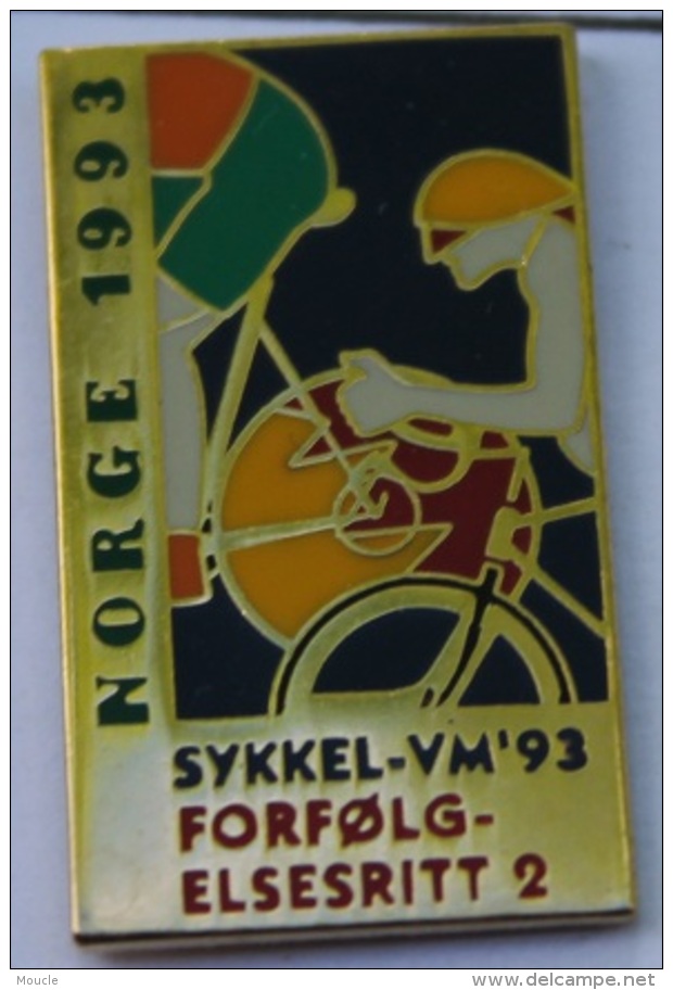 CYCLISME - CYCLISTE - VELO -  COURSE - NORGE 17-29 AUG SYKKEL VM ´93 - CHAMPIONNAT DU MONDE -          (VELO) - Cyclisme