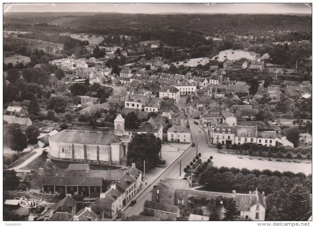 LA  GACILLY-  Vue Aérienne - La Gacilly