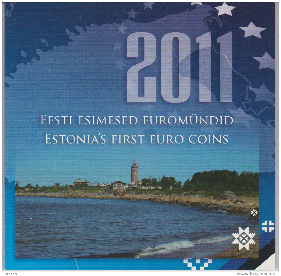 Coin Estonia Coinage 2011 / II 0.01 - 2  Euro UNC - Estonia's First Euro Coins - Estonia