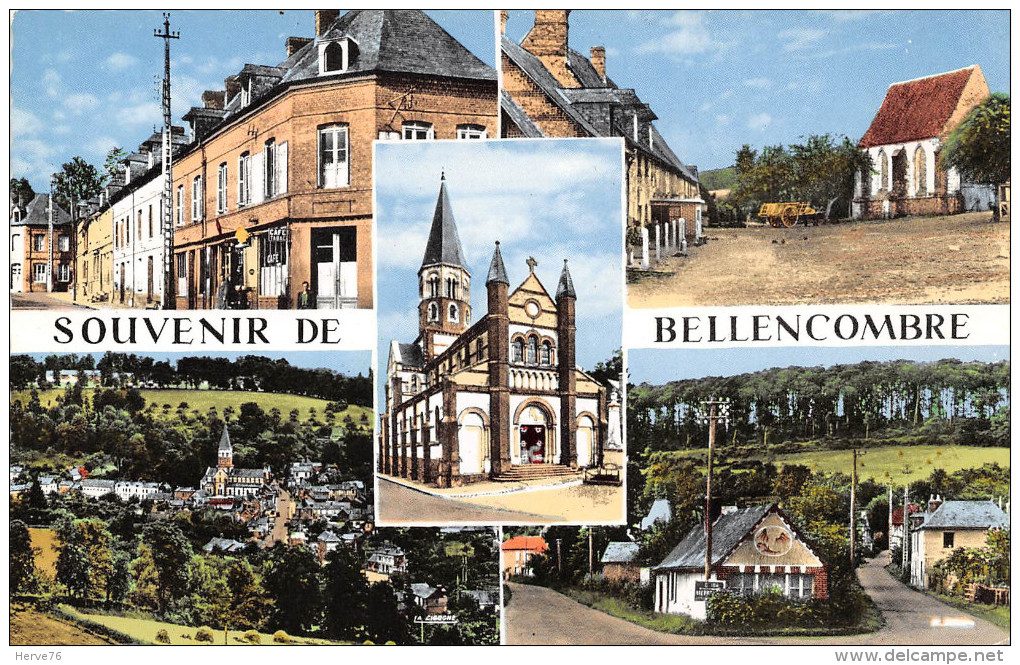 CPSM Petit Format - Souvenir De BELLENCOMBRE - Multivues - Bellencombre