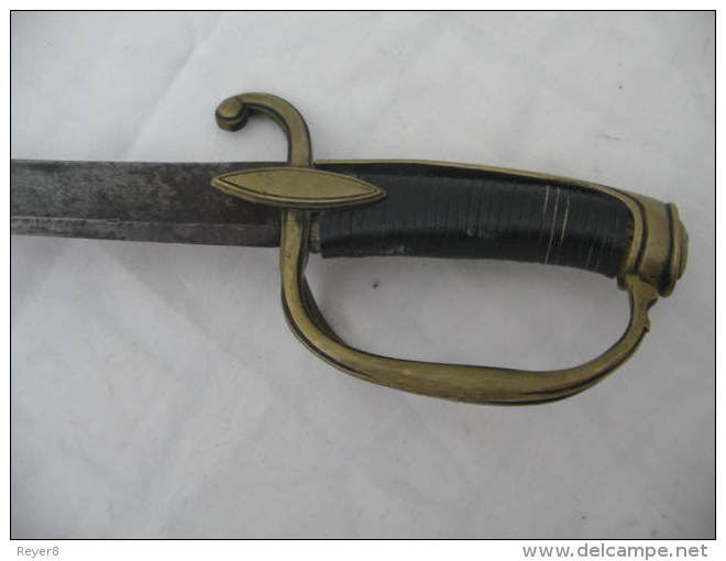 Ancien Sabre  AN IX Ou AN XI , Old Sword ,glaive, Epee - Armes Blanches