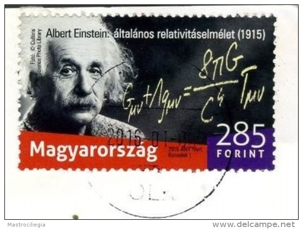 MAGYARORZAG  EINSTEIN Albert  Hungary  Postcard - Albert Einstein