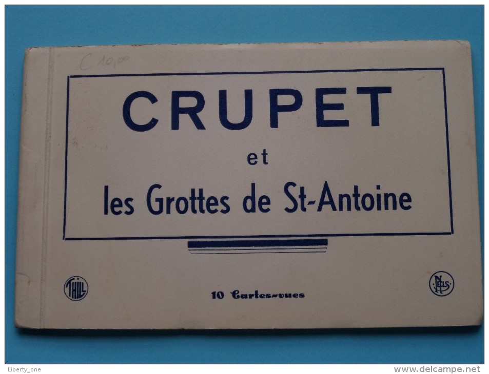 CRUPET Et Les Grottes De St. Antoine ( E. Wuyame ) Carnet 10 Kaarten ( Zie Foto´s ) ! - Assesse