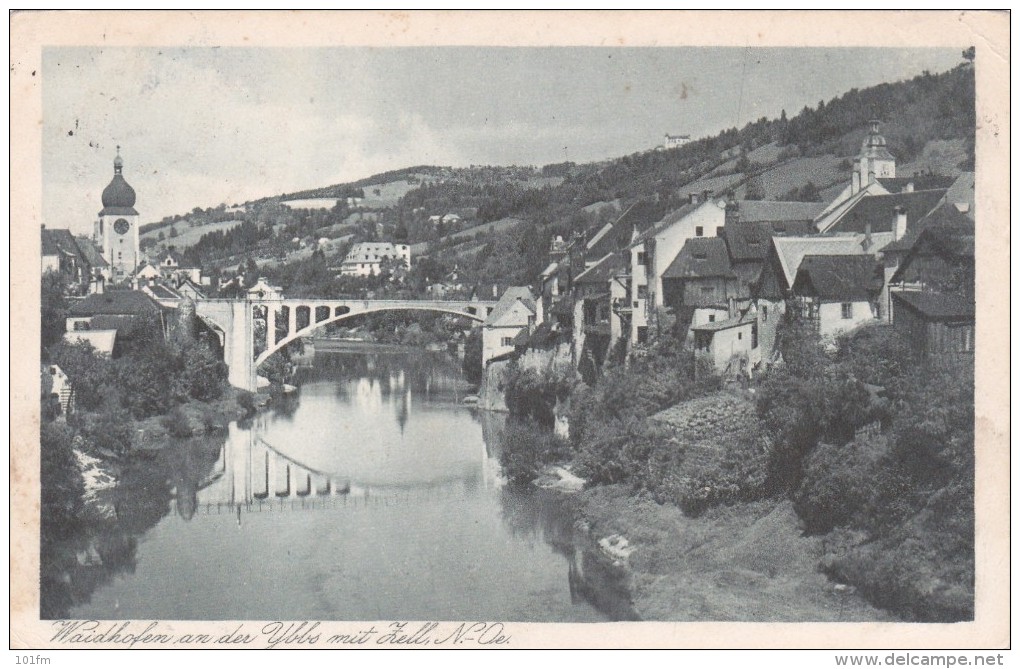 Austria  Waidhofen An Der Ybbs Mit Zell 1922 - Waidhofen An Der Ybbs