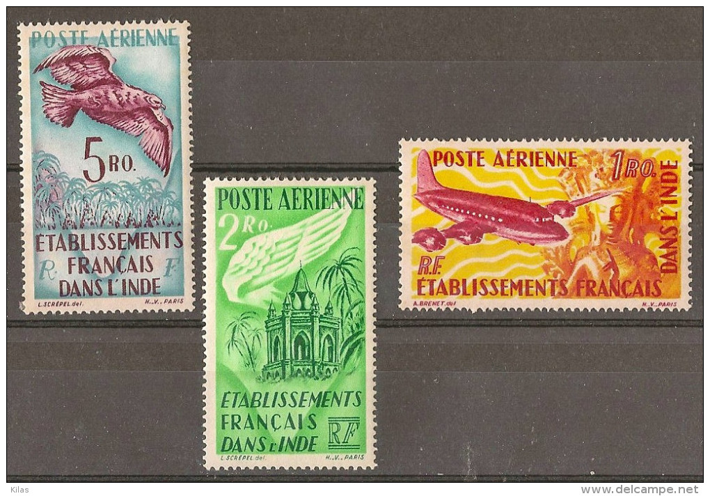 FRENCH INDIA 1948, Definitives - Sonstige & Ohne Zuordnung
