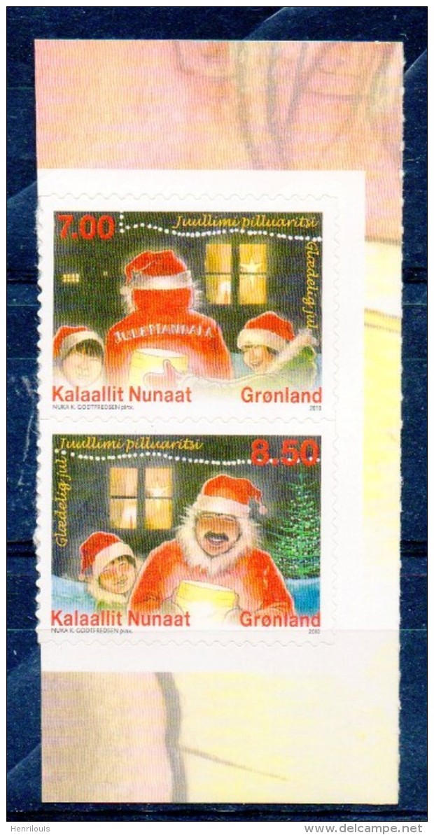 GROENLAND Timbre Neuf ** De 2010   ( Ref 49 E )  Noël - Ungebraucht