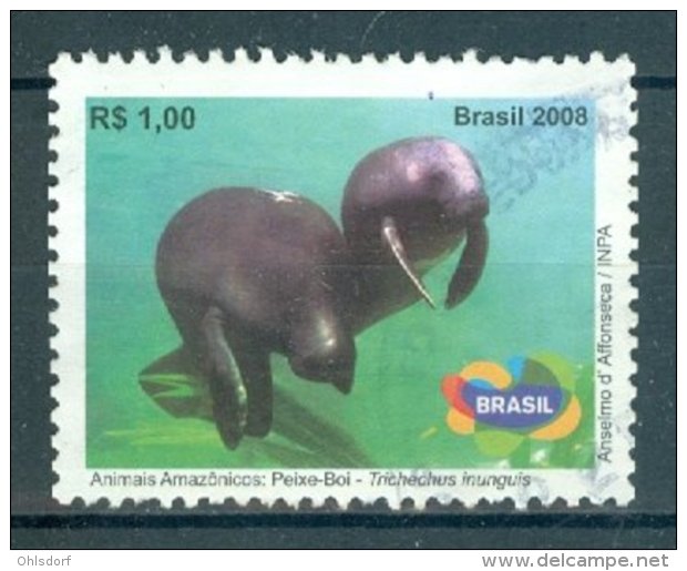 BRASIL 2008: YT 3035 / Mi 3565, O - FREE SHIPPING ABOVE 10 EURO - Used Stamps