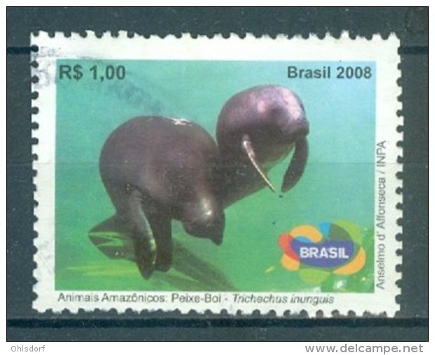 BRASIL 2008: YT 3035 / Mi 3565, O - FREE SHIPPING ABOVE 10 EURO - Usati