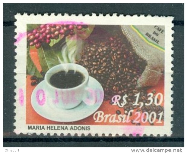 BRASIL 2001: YT 2744 / Sc 2830 / Mi 3212, O - FREE SHIPPING ABOVE 10 EURO - Usati