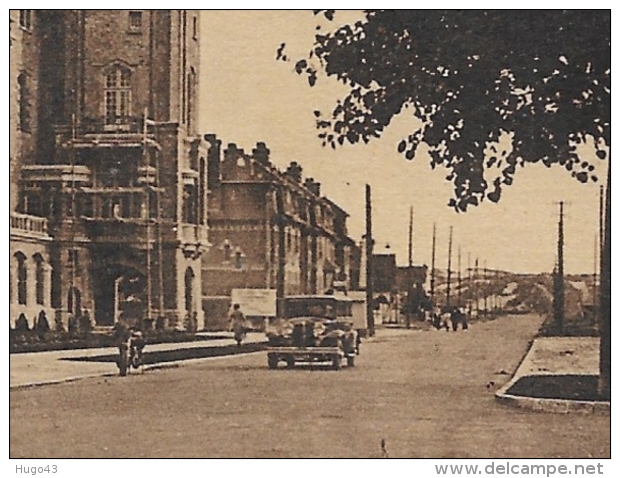 LE TOUQUET PARIS PLAGE - N° 357 - LE NOUVEL HOTEL DE VILLE AVEC VIEILLE VOITURE - CPA NON VOYAGEE - Le Touquet