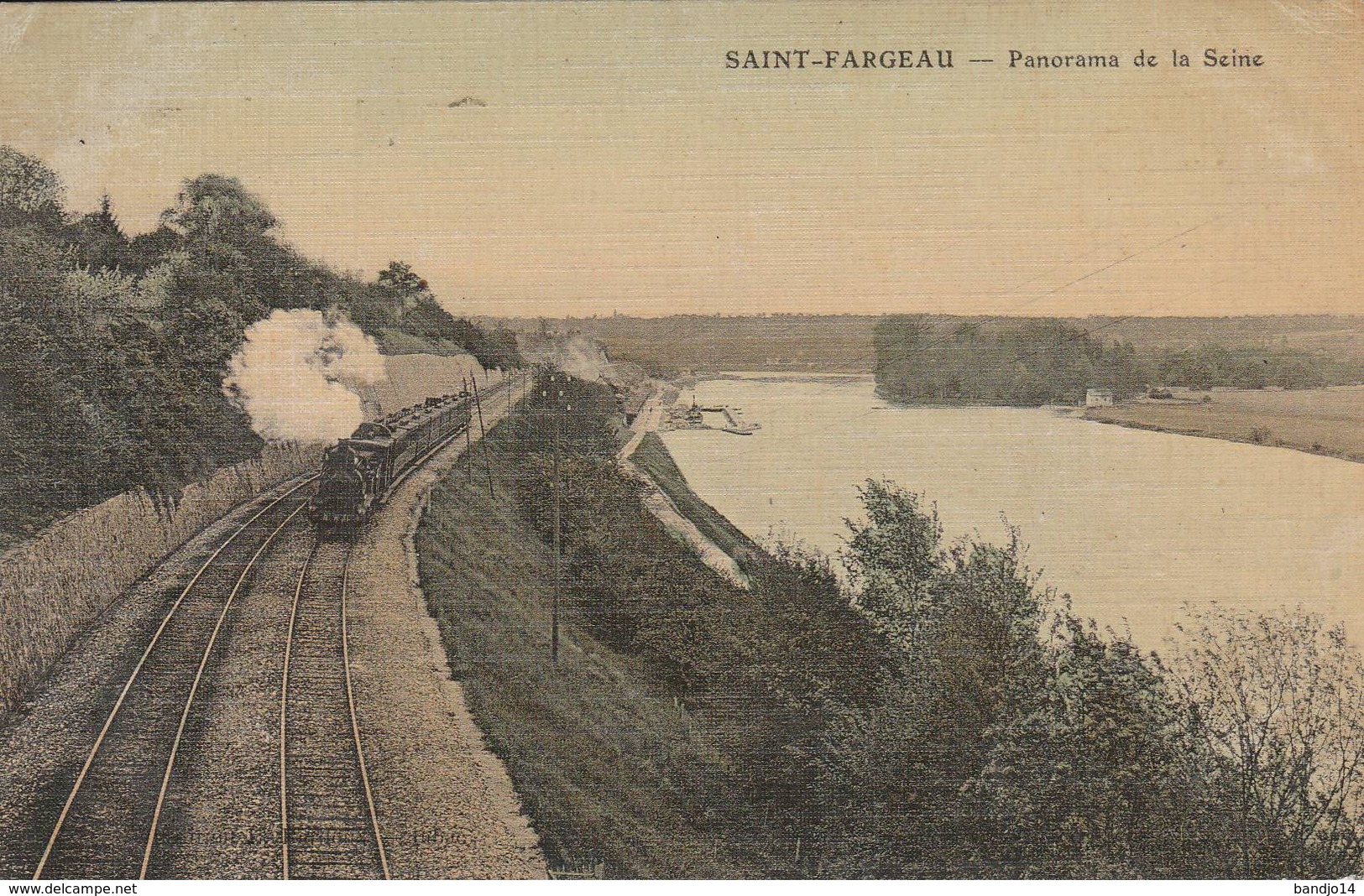 Saint Fargeau  -scan Recto-verso - Saint Fargeau Ponthierry