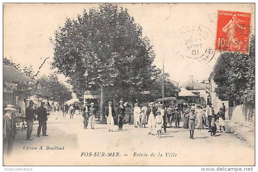 Fos Sur Mer    13     Entrée De La Ville . Fête Foraine  . Manège - Andere & Zonder Classificatie