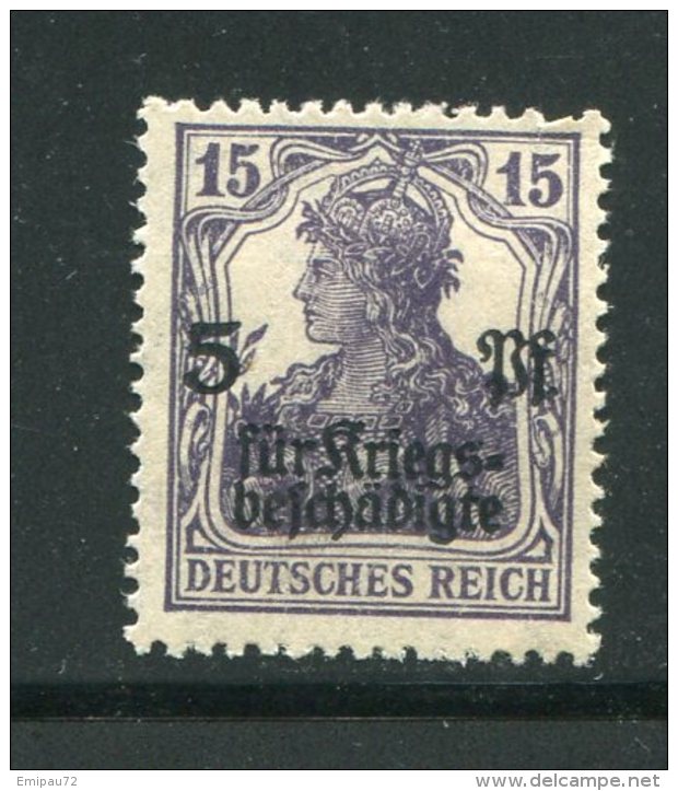 ALLEMAGNE- EMPIRE- Y&T N°105- Neuf Avec Charnière * - Ungebraucht