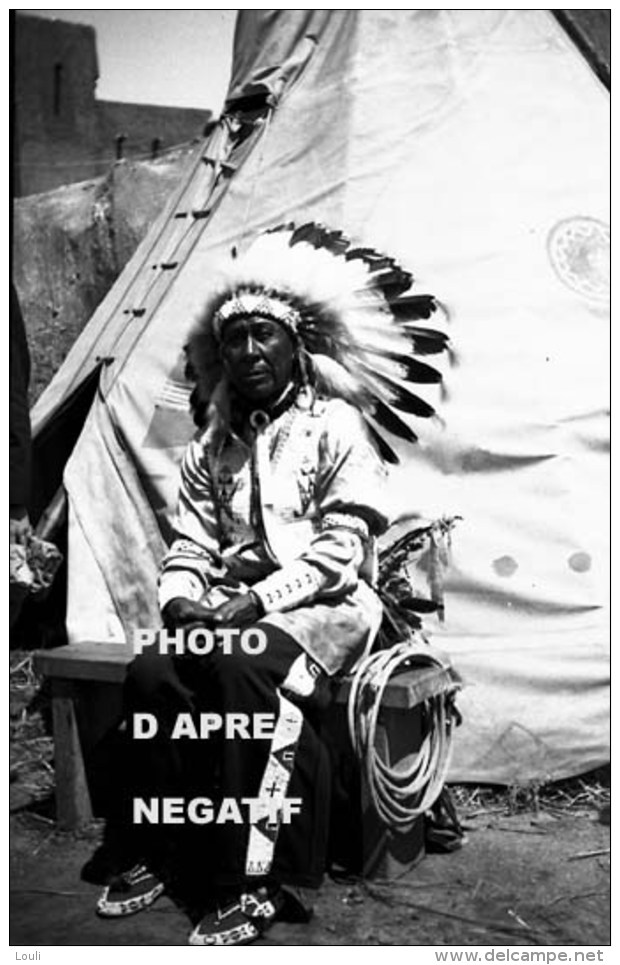 Chef Sioux Expo Bruxelles 1935 - Indiani Dell'America Del Nord