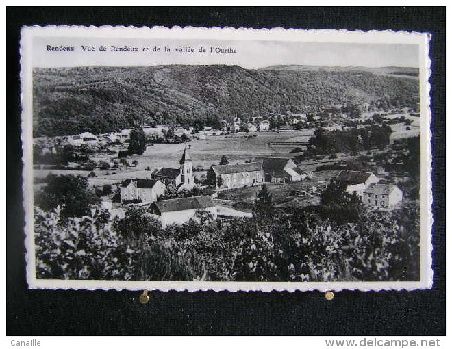 Co- 232 / Luxembourg -Rendeux  -  Vue De Rendeux Et De La Vallée De L'Ourthe  / Circulé - Rendeux