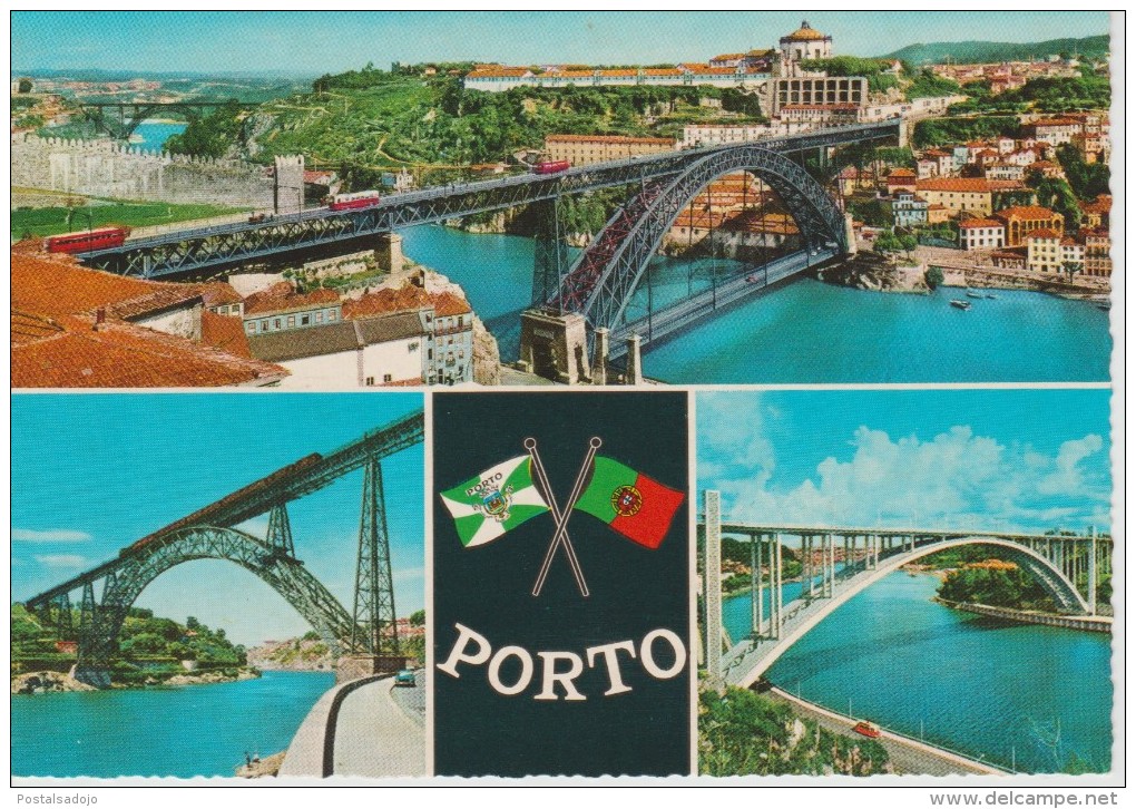 (PT291) PORTO. VIADUCTO. TRAIN . ... UNUSED - Porto