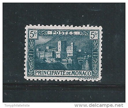 Monaco  Timbres De 1922/23  N°63  Neuf ** Parfait (cote 25€) - Unused Stamps