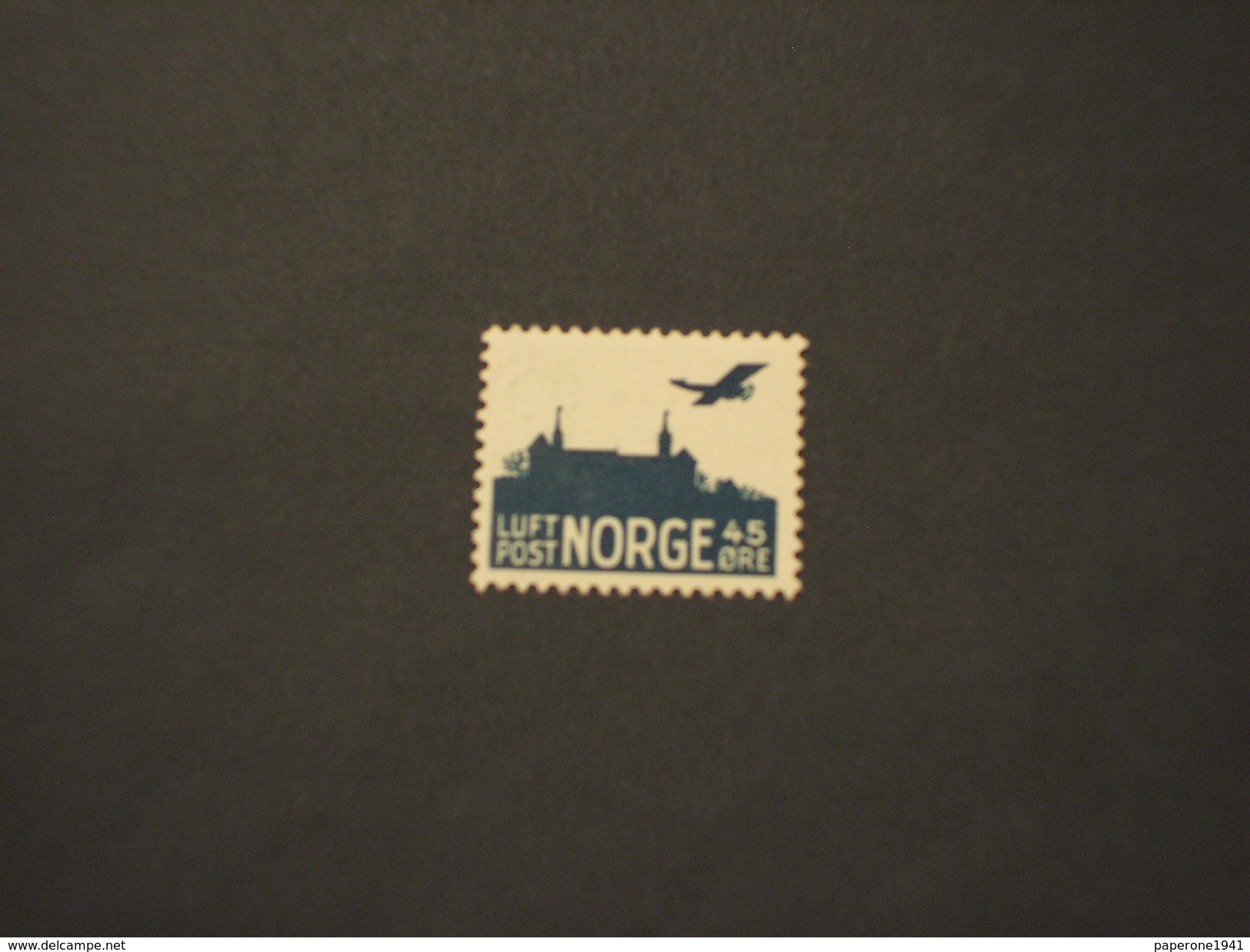 NORVEGIA - P.A. 1937 VEDUTA  - NUOVO(++) - Neufs