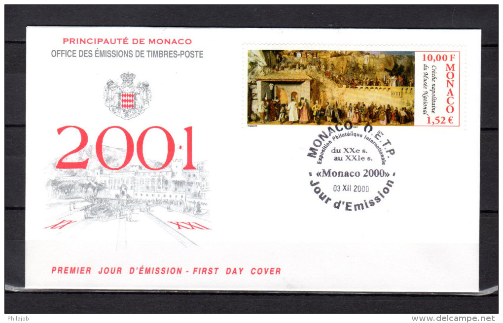 Enveloppe 1er Jour De 2001 " MUSEE NATIONAL " N° YT 2288. Parfait état. FDC - FDC