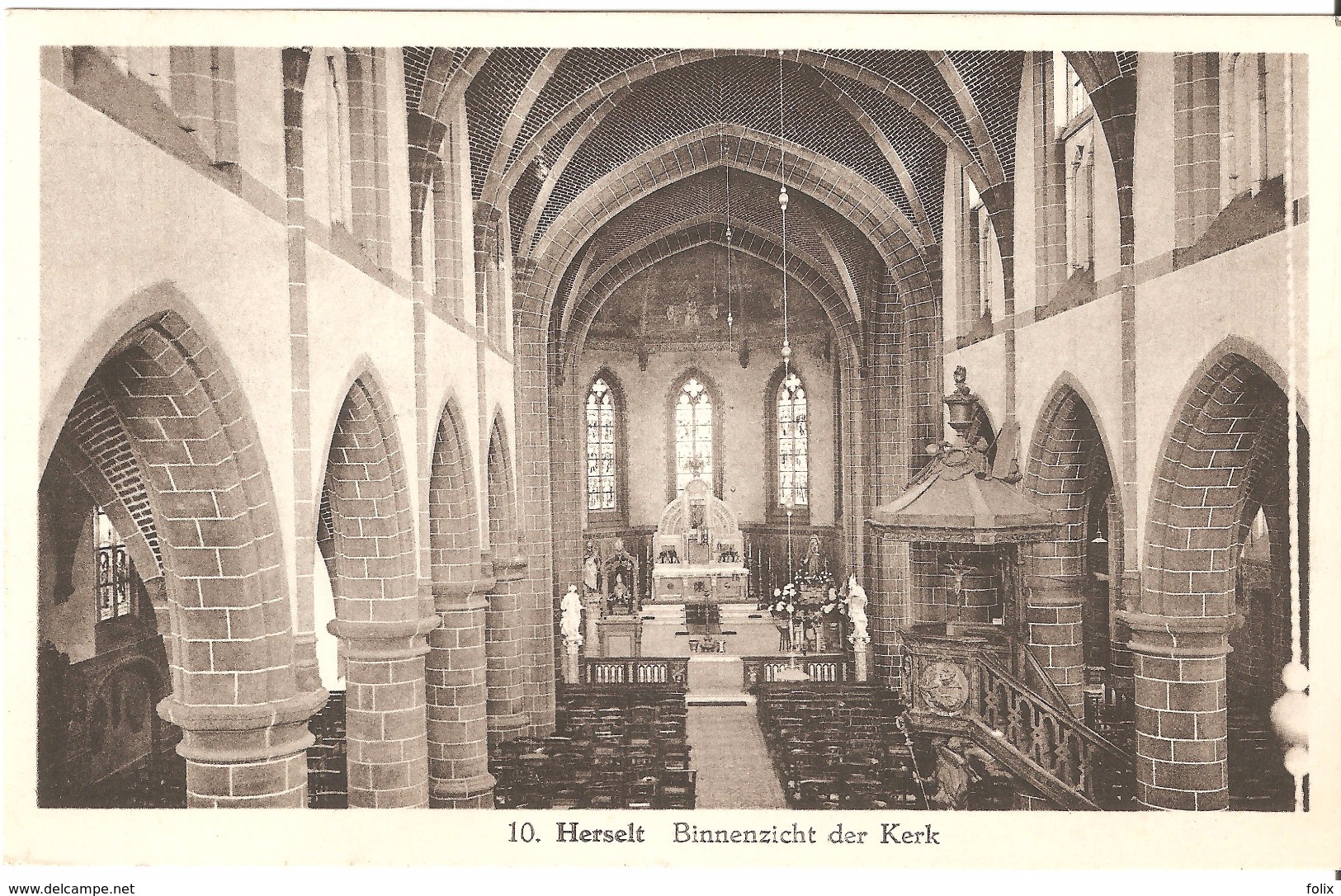 Herselt - Binnenzicht Der Kerk - Herselt