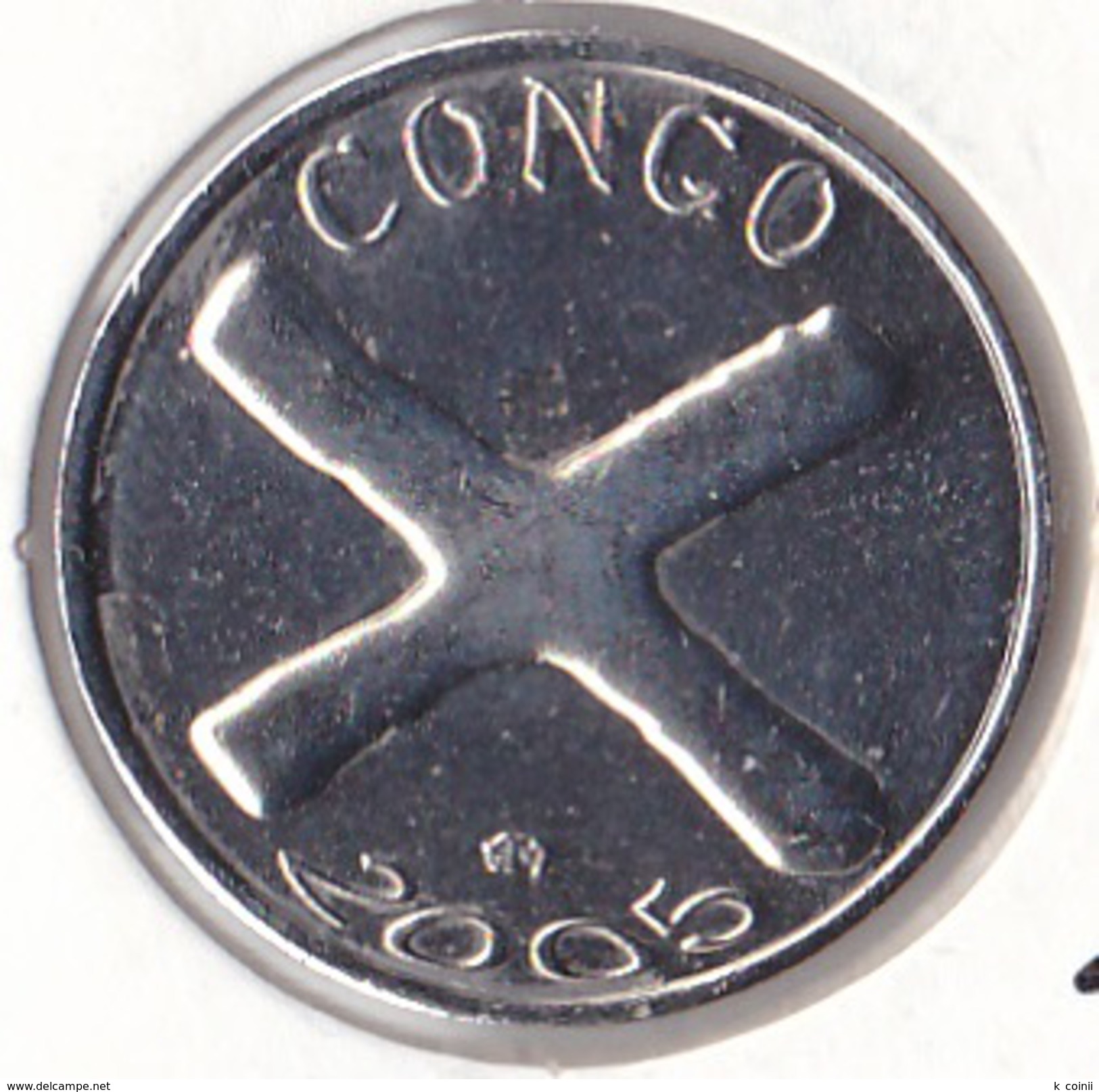 Congo 1500 CFA 2005 UNC - Kongo (Dem. Republik 1998)