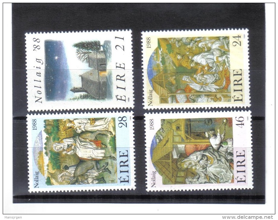 SAR454  IRLAND  1988  Michl  665/68  ** Postfrisch Siehe ABBILDUNG - Unused Stamps