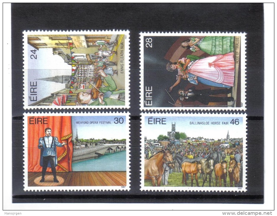 SAR449  IRLAND  1987  Michl  629/32  ** Postfrisch Siehe ABBILDUNG - Unused Stamps