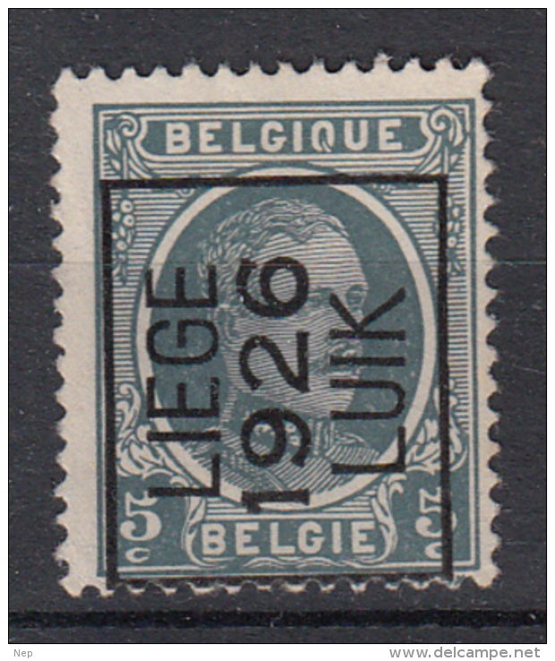 BELGIË - PREO - 1926 - Nr 145 A - LIEGE 1926 LUIK - (*) - Typos 1922-31 (Houyoux)
