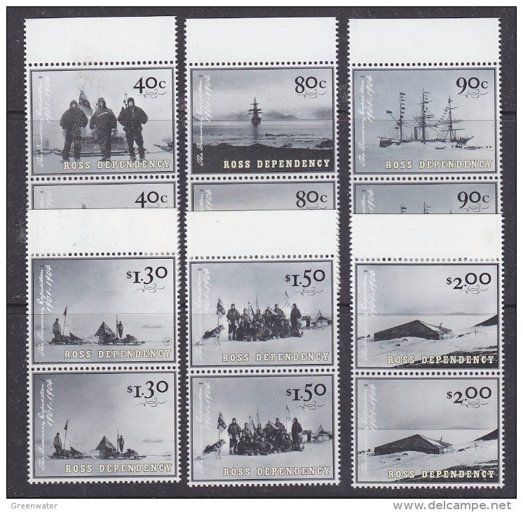 Ross Dependency 2002 The Discovery Expedition 6v  Pair )** Mnh (32564) - Unused Stamps
