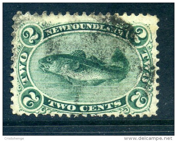 Newfoundland 1865-70 New Currency - 2c Atlantic Cod Used (SG 31) - 1857-1861