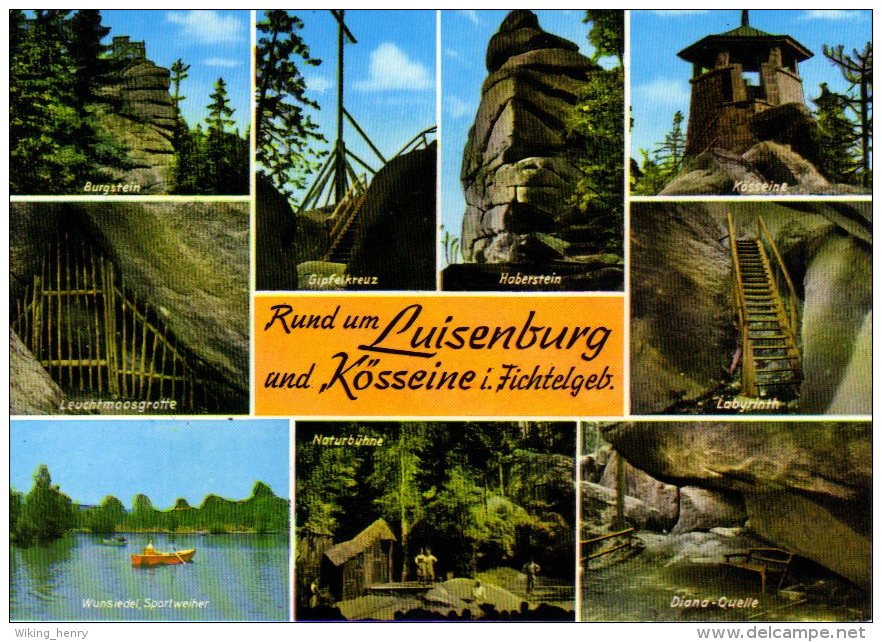 Wunsiedel Luisenburg - Mehrbildkarte 6 - Wunsiedel