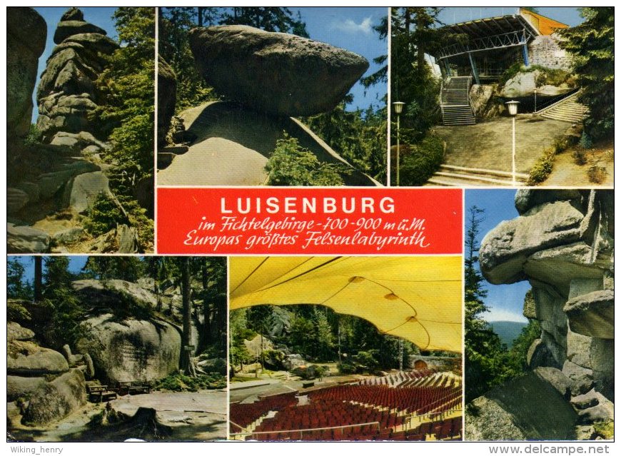 Wunsiedel Luisenburg - Mehrbildkarte 8 - Wunsiedel