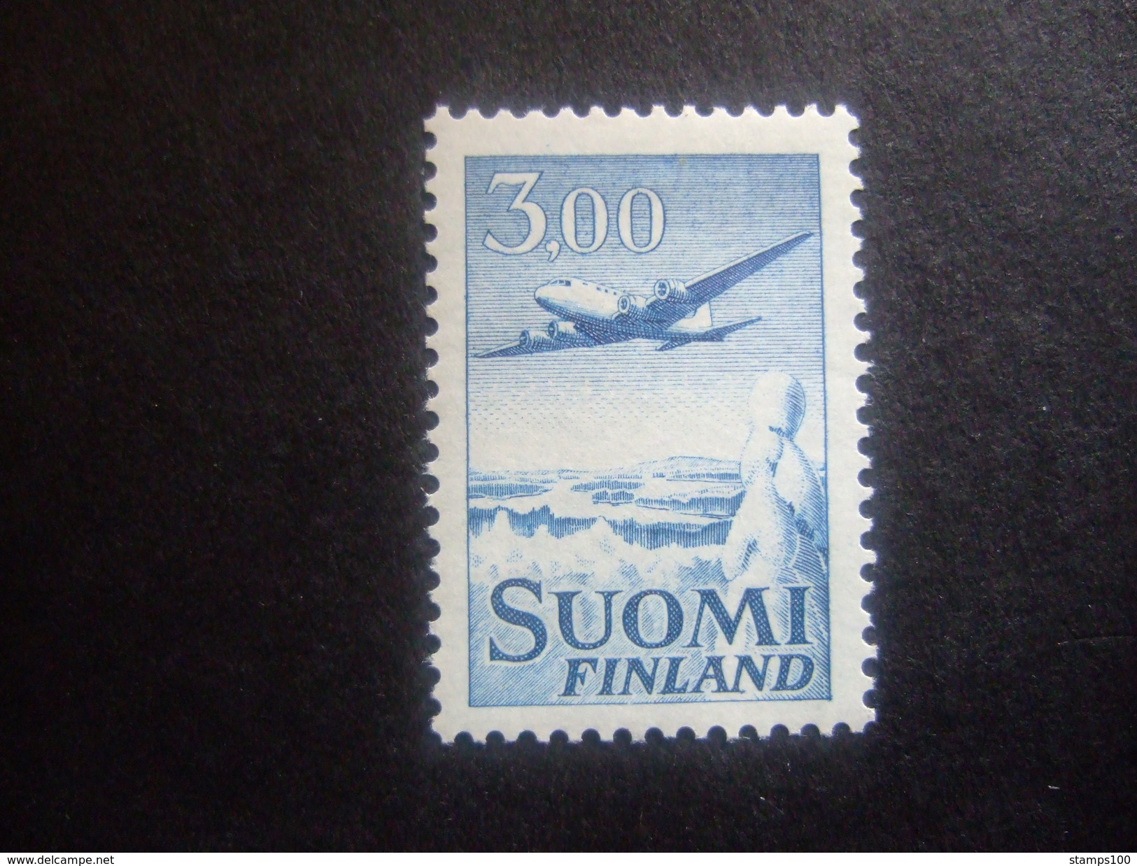 FINLAND  AIR MAIL A9    MNH ** (0407-nvt) - Unused Stamps
