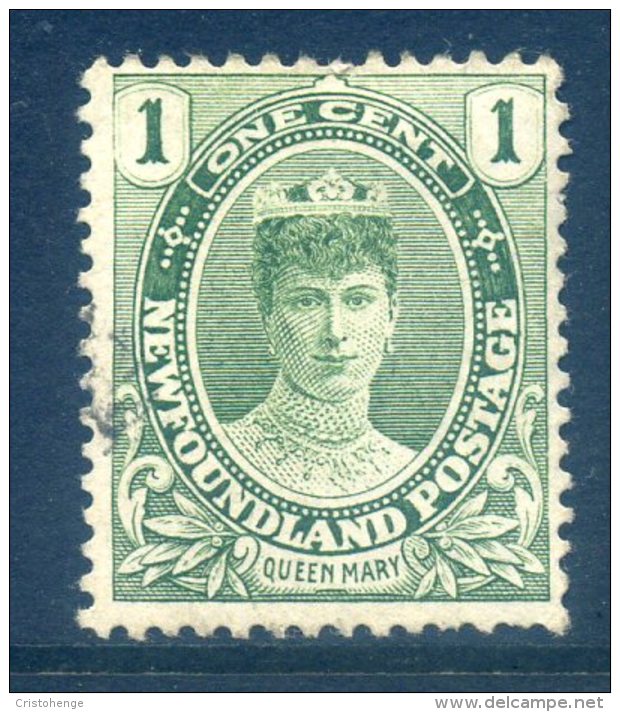 Newfoundland 1911-16 Coronation - 1c Queen Mary MNG (SG 117) - 1908-1947