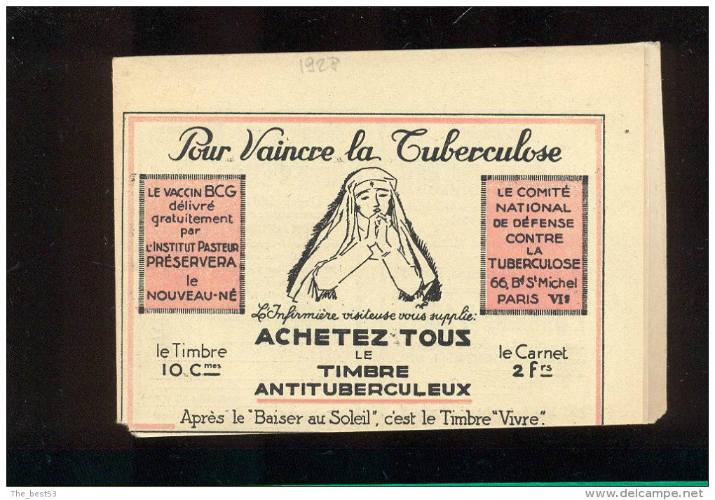 Pour Vaincre La Tuberculose  -   Comité National De Défense Contre La Tuberculose  -  Année 1928/29 - Antituberculeux