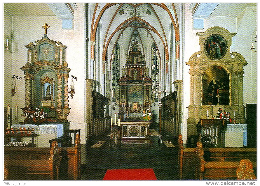 Xanten Marienbaum - Wallfahrtskirche Innenansicht 2 - Xanten