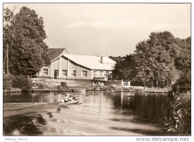 Zehdenick Burgwall - S/w Gasthaus Zur Fähre - Zehdenick