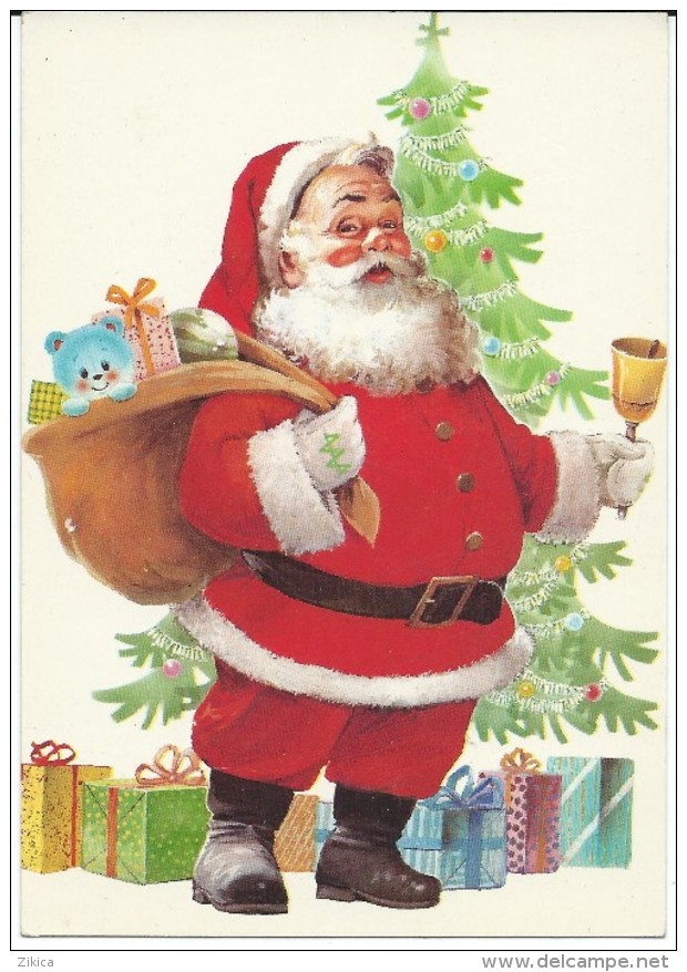 Holidays & Celebrations > Christmas> Santa Claus,New Year, - Santa Claus