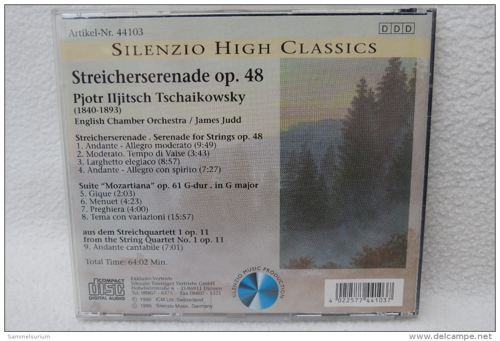 CD "Tschaikowsky" Streicherserenade Op. 48, - Klassik