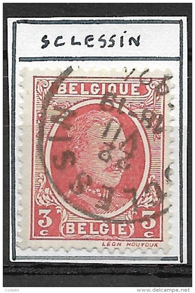 N° 192 Oblitération "SCLESSIN" - 1922-1927 Houyoux