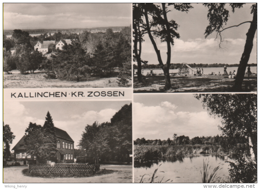 Zossen Kallinchen - S/w Mehrbildkarte 1 - Zossen